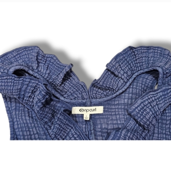 NWT RIP CURL RUFFLE TOP - Picture 2 of 4